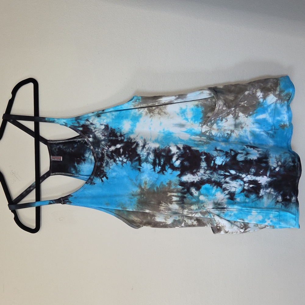 Free People Hot Shot Mini Dress TIE DYED - Picture 3 of 8